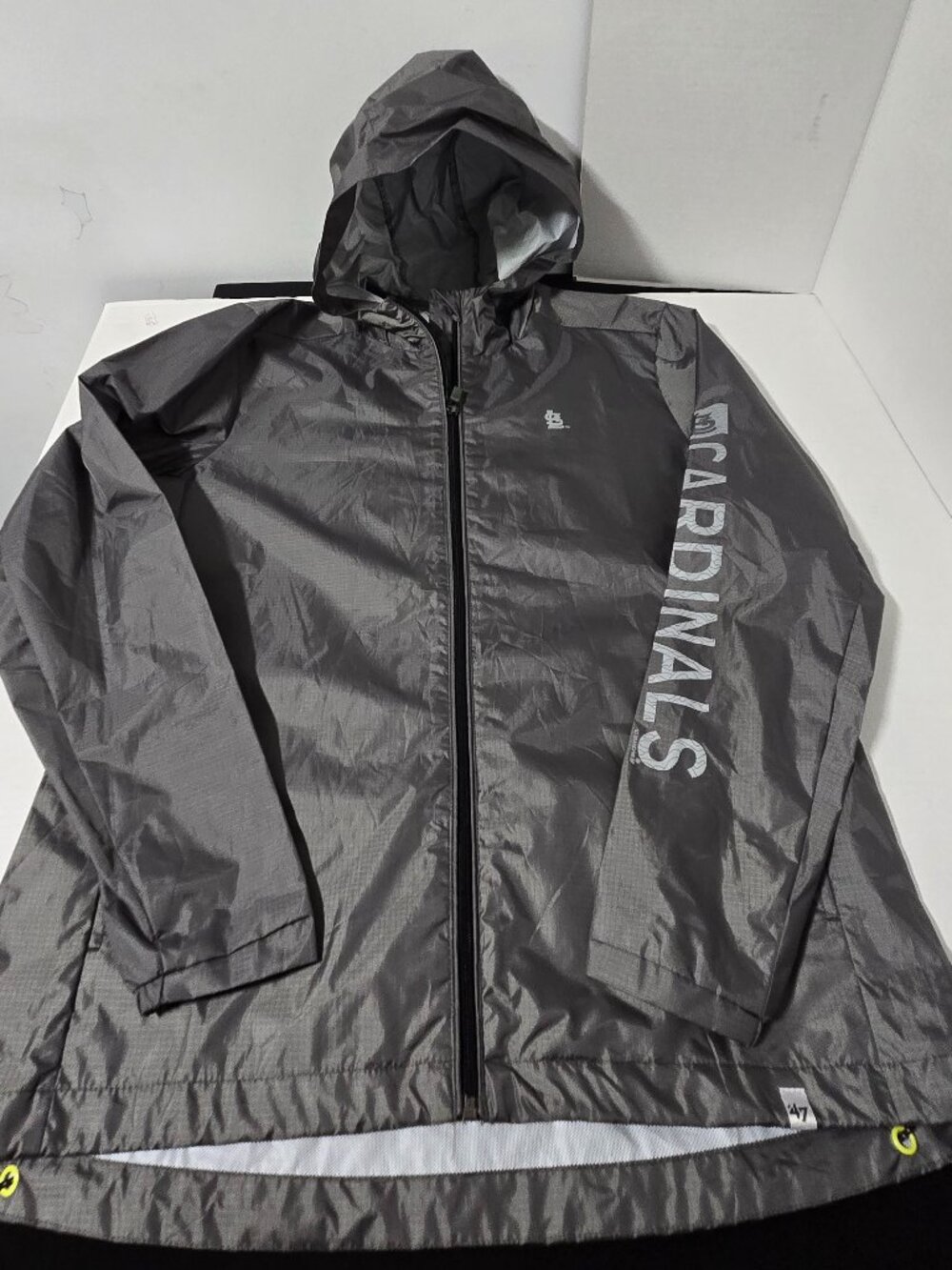'47 Brand St. Louis Cardinals Packable Hooded Windbreaker Jacket